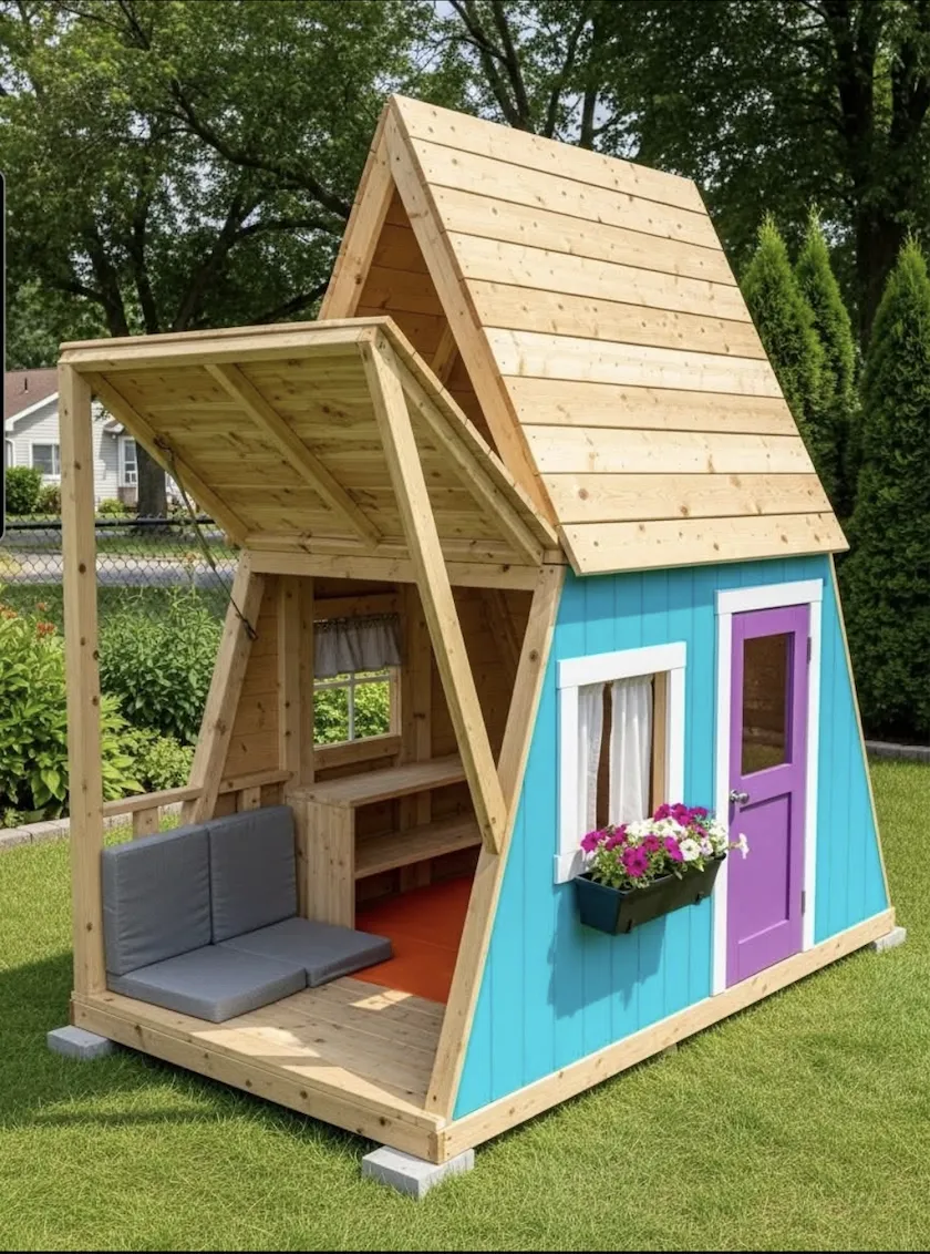 Gyerekház és kiülő – 8. kép